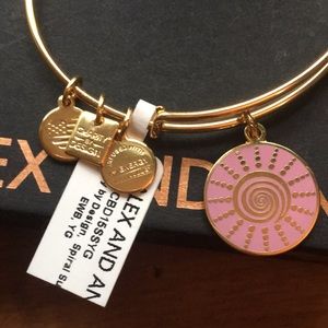 ALEX And ANI spiral sun bracelet